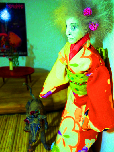 Josiane Keller - Starfish in a kimono with Goebbels 4