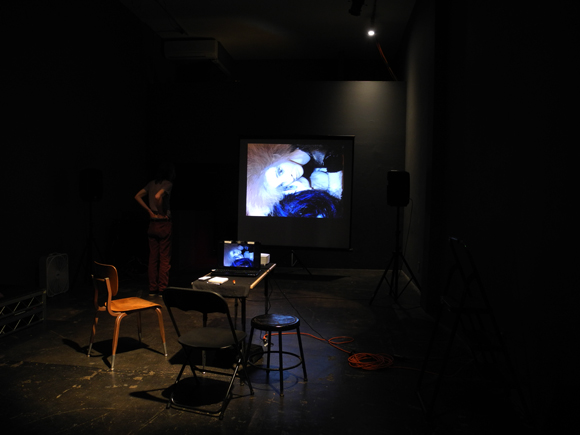 Josiane Keller - preparing slide-show at AUTOMATA 2