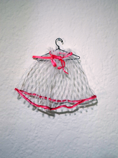Josiane Keller - Molly's petticoat with pink silk ribbon