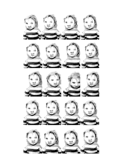 Josiane Keller - little boy portrait 20 times