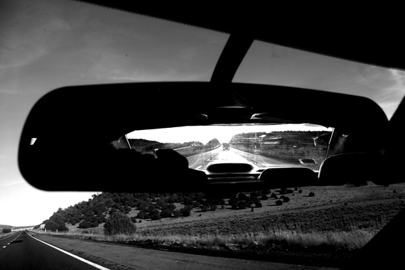 Edie Weisslechner - rearview mirror