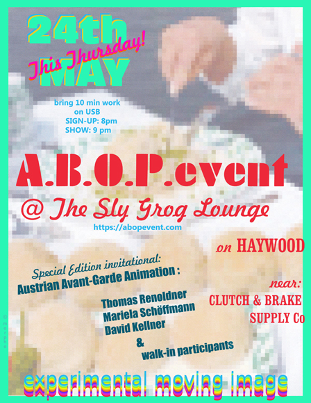 Morpho - ABOPevent poster Vol II - this Thursday
